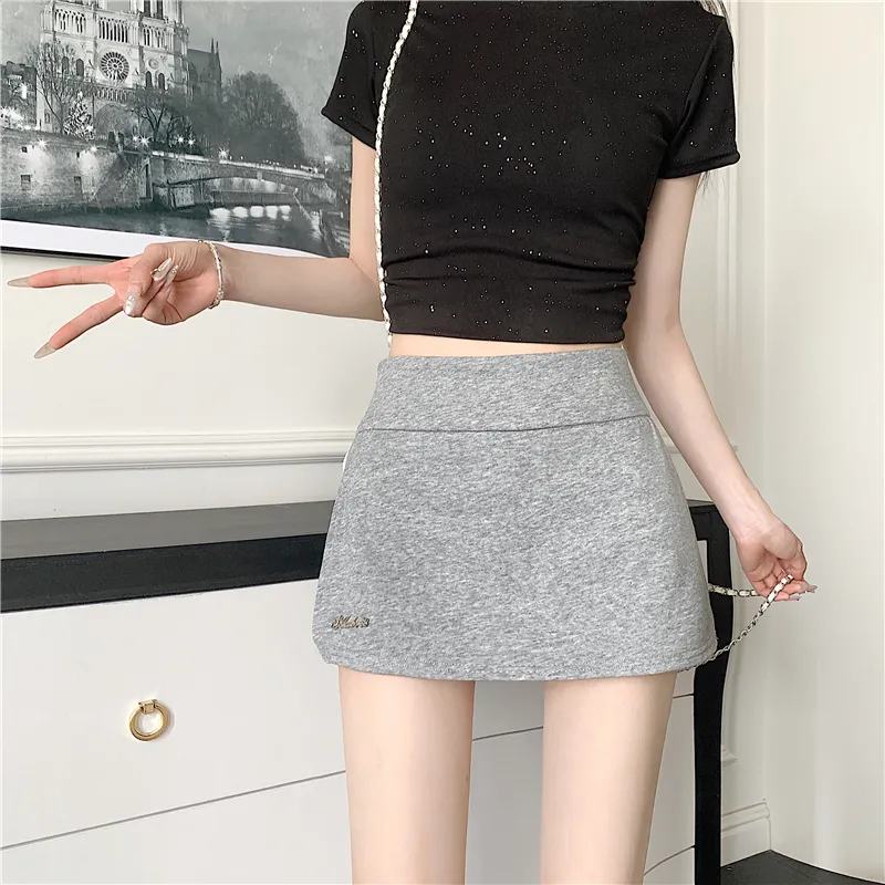 Garbege Casual Short Skirts Women's-14