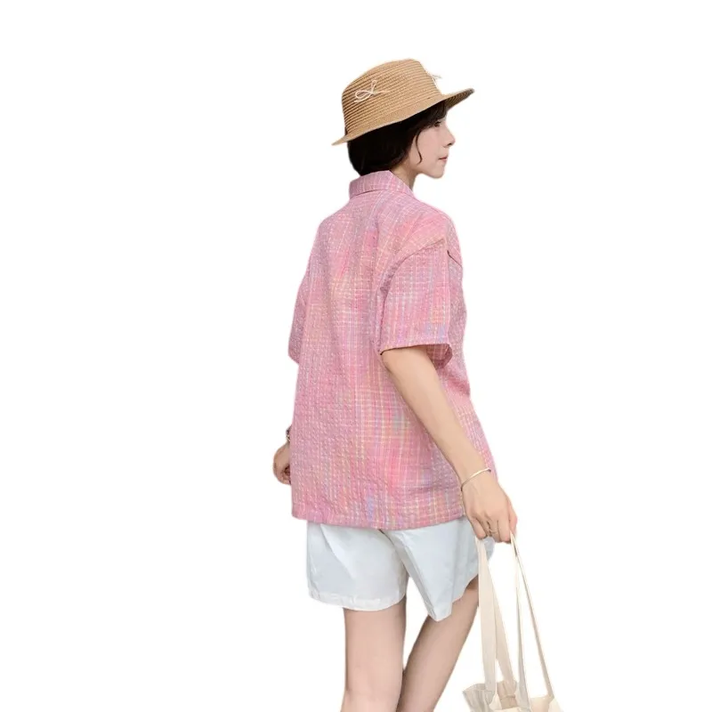 Garbege Shirts Women's Pink-1