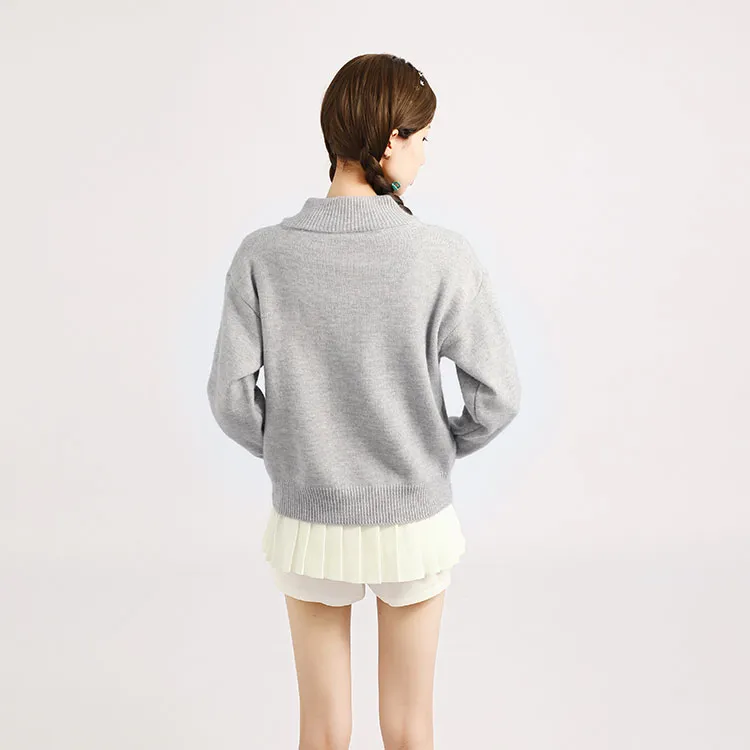 Garbege Knitwear Women's Gray-2