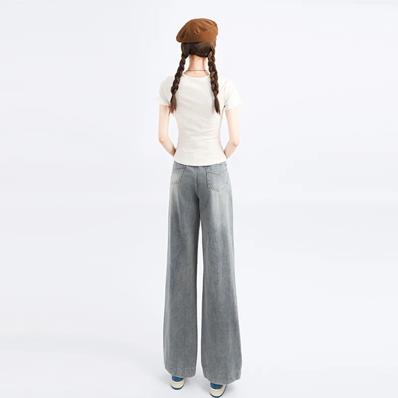 Garbege Jeans Women's Blue-2