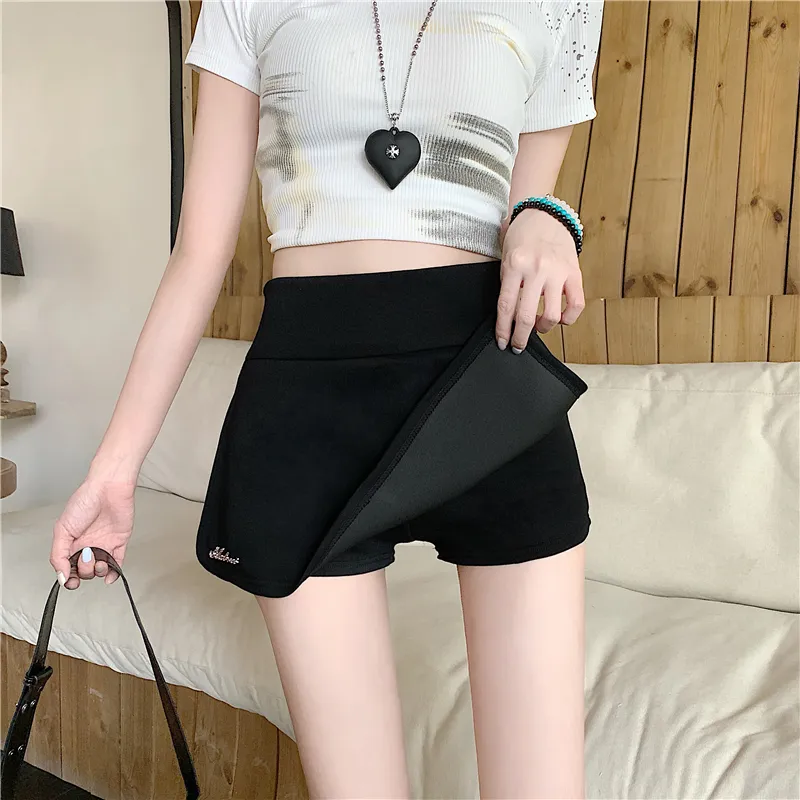 Garbege Casual Short Skirts Women's-11