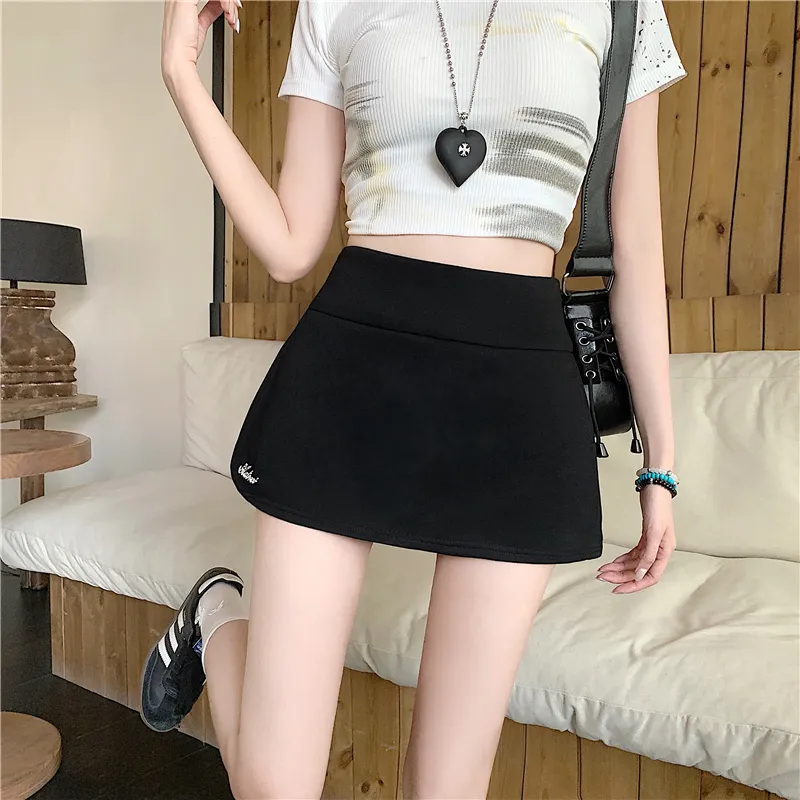 Garbege Casual Short Skirts Women's-7