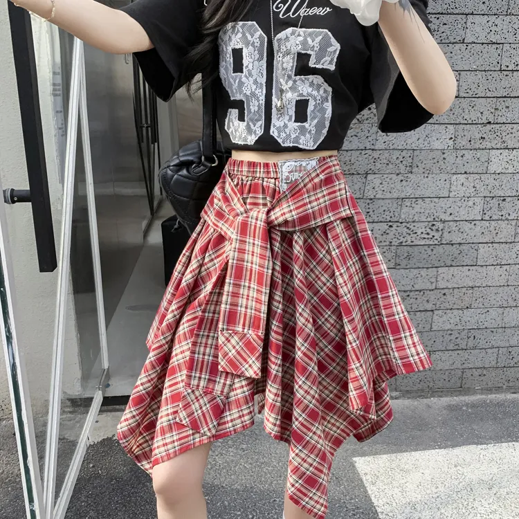 Garbege Casual Short Skirts Women's-4