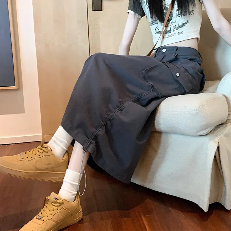 Garbege Denim Dresses & Skirts Women's-5