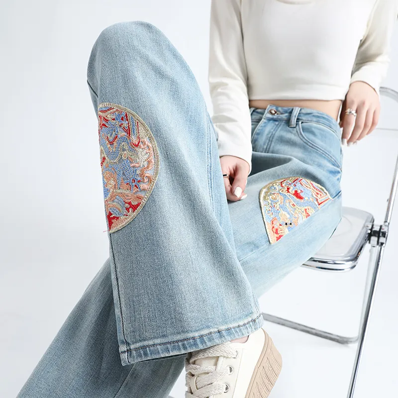 Garbege Jeans Women's Light Blue-6