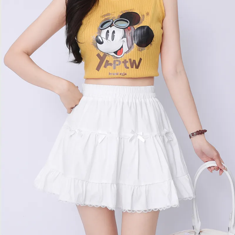 Garbege Casual Short Skirts Women's-8