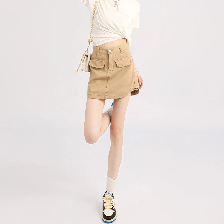 Garbege Denim Short Skirts Women's-16