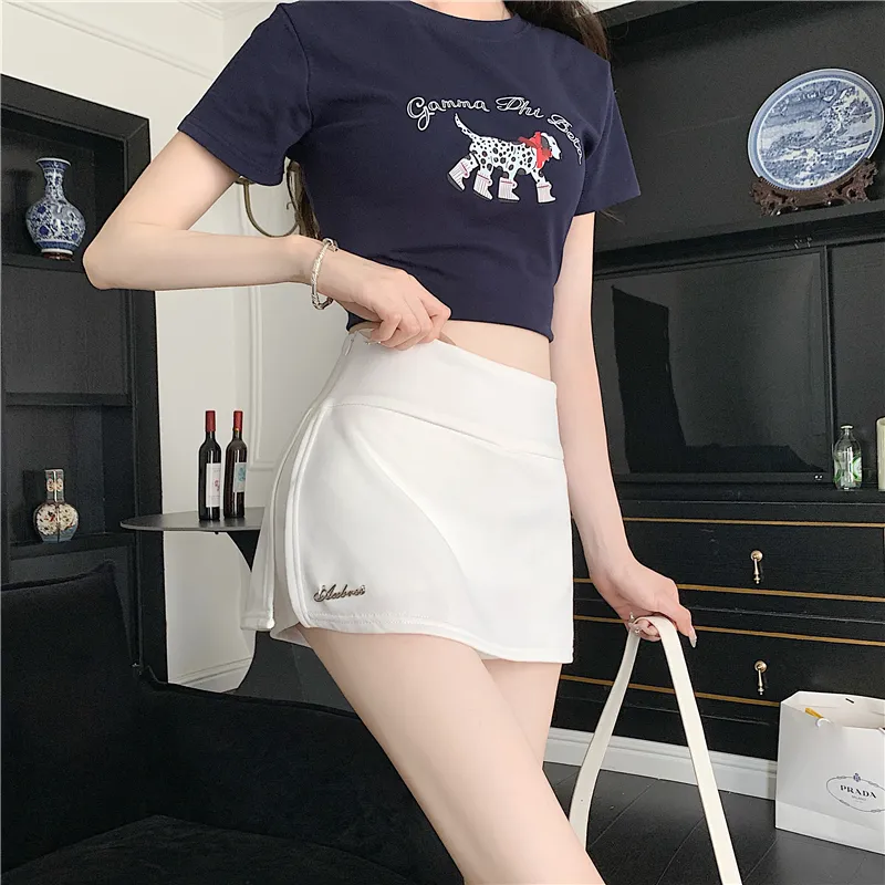 Garbege Casual Short Skirts Women's-4