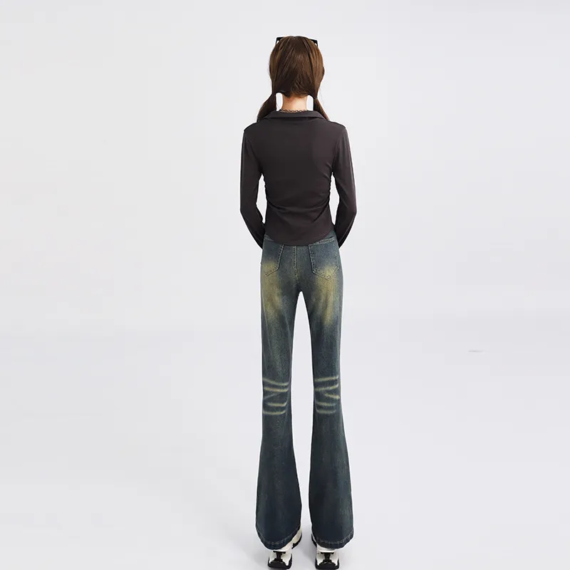 Garbege Jeans Women's Blue-2