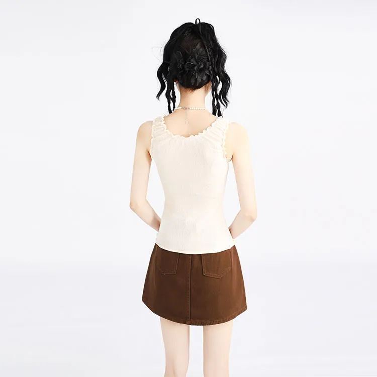 Garbege Denim Dresses & Skirts Women's-5