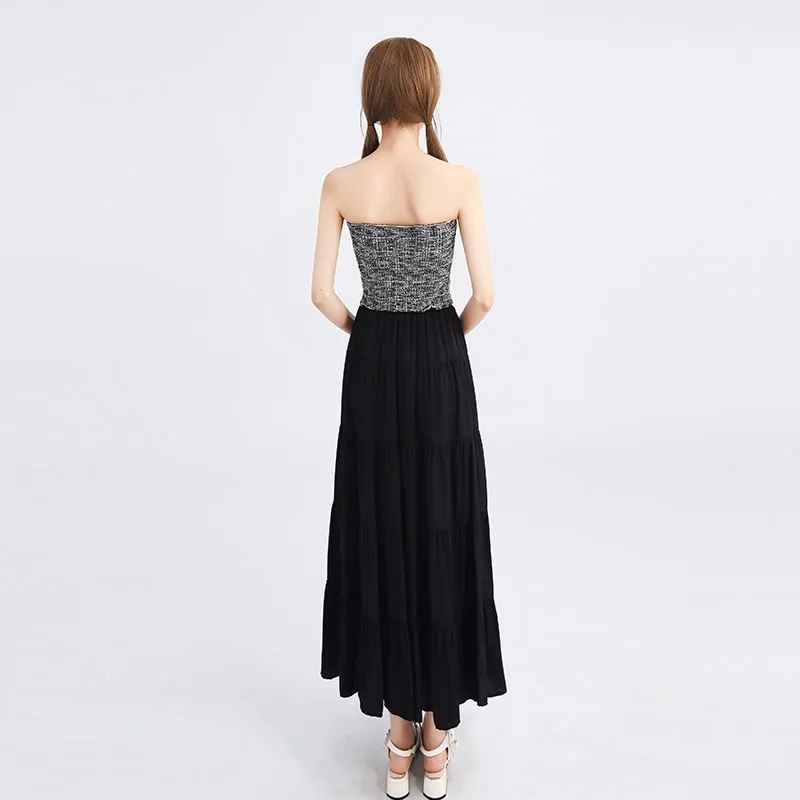 Garbege Casual Long Skirt Women's-12