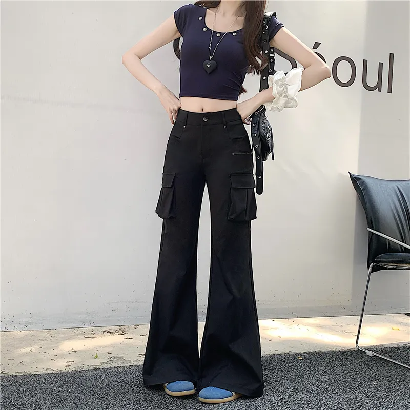 Garbege Casual Pants Women's-12