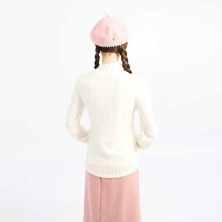 Garbege Casual Long Skirts Women's Pink-2