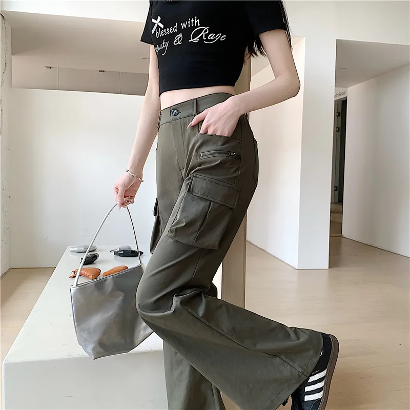 Garbege Casual Pants Women's-6