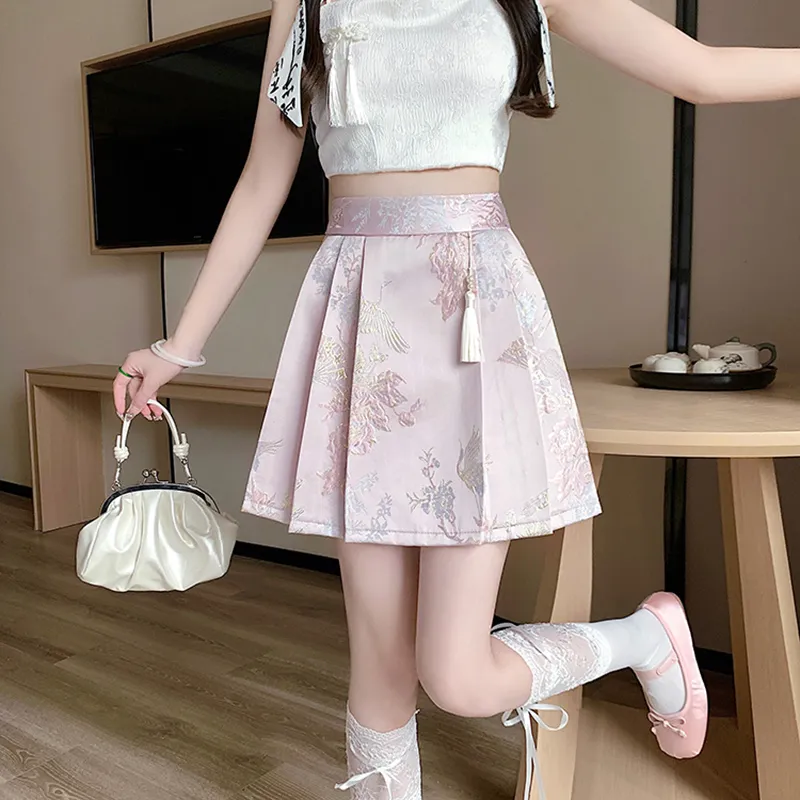 Garbege Casual Short Skirts Women's-4