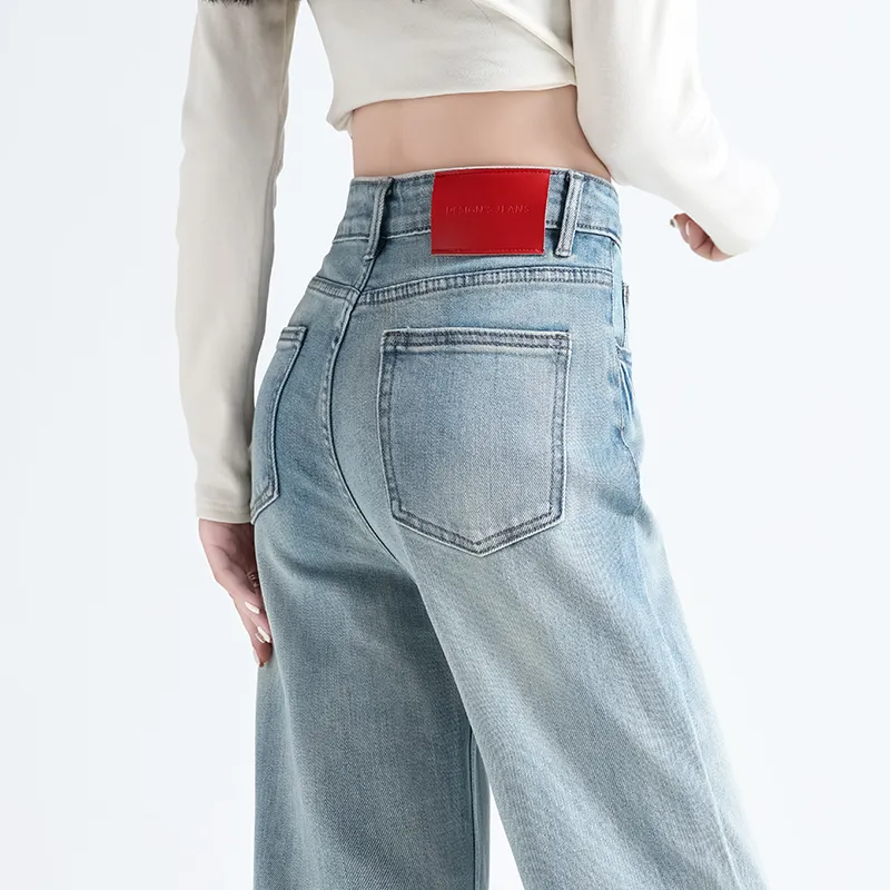 Garbege Jeans Women's Light Blue-4