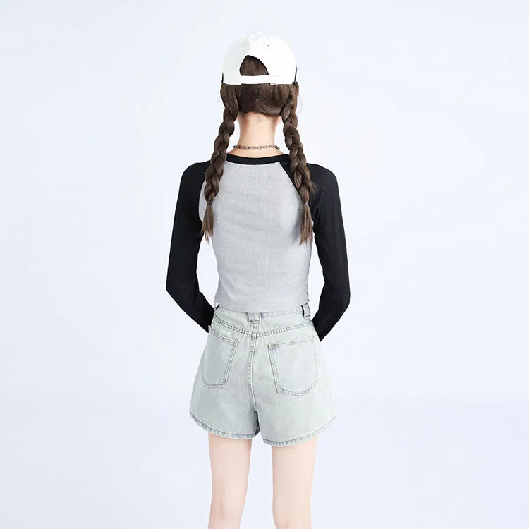 Garbege Denim Shorts Women's-5