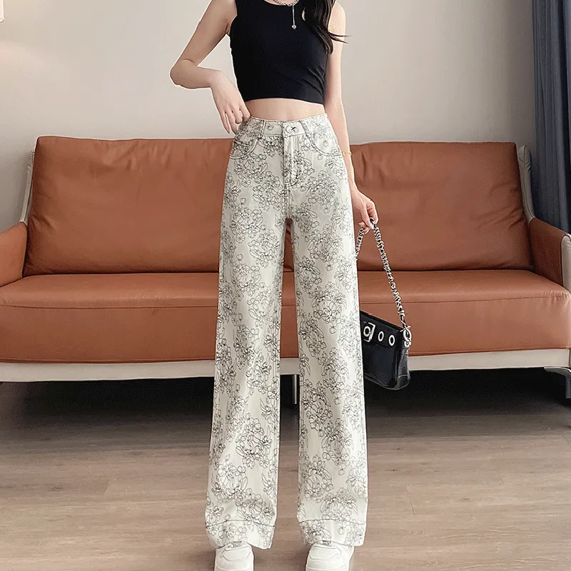 Garbege Jeans Women's Moonlight Gray Pants-2