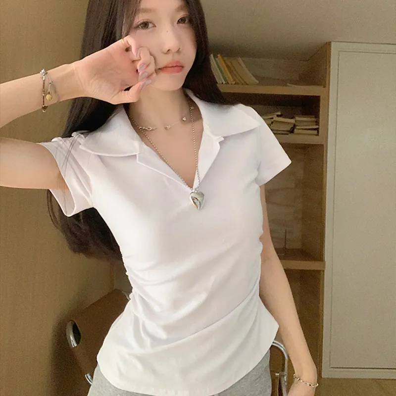 Garbege Set in Sleeve T Shirt Women's-9