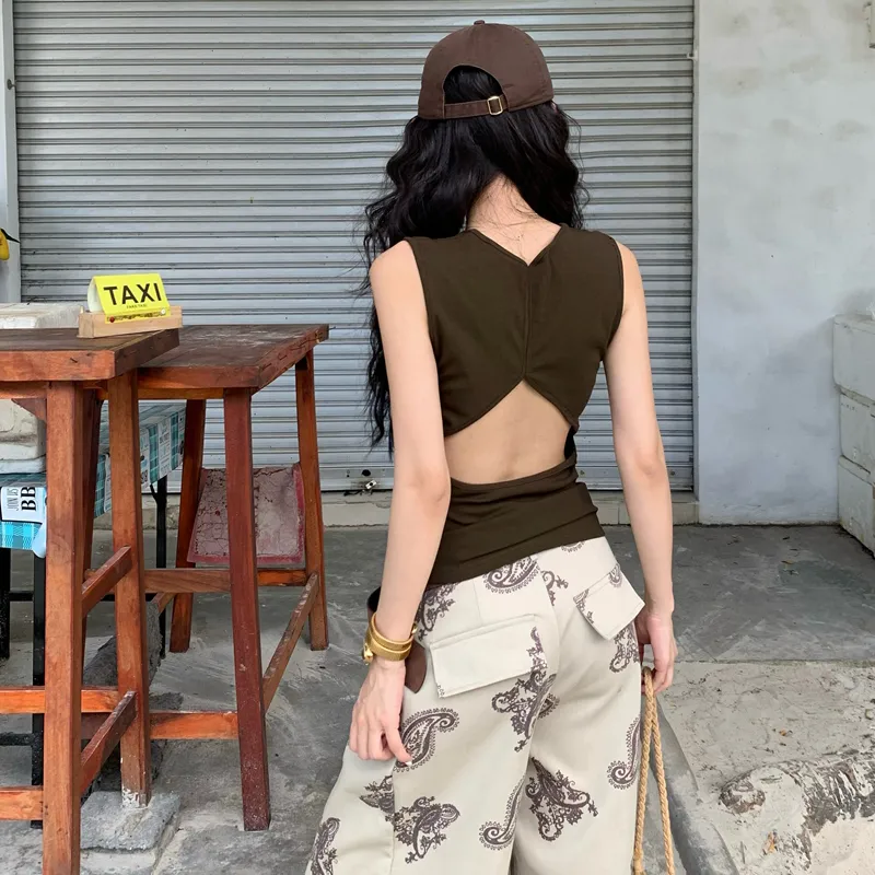 Garbege Tank Tops Women's-5