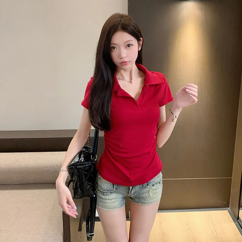 Garbege Set in Sleeve T Shirt Women's-21