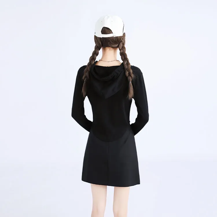 Garbege Casual Short Skirts Women's Black-2