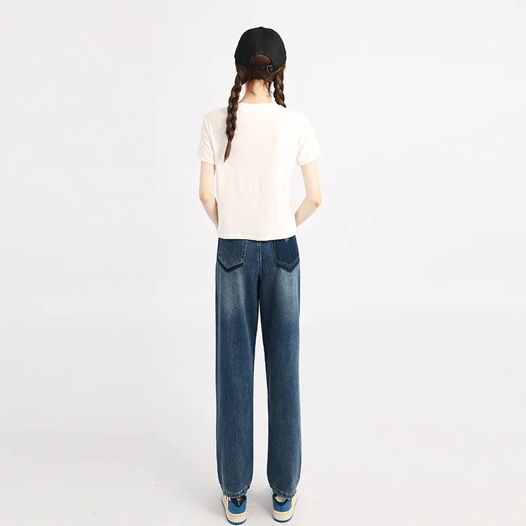 Garbege Jeans Women's Blue-2