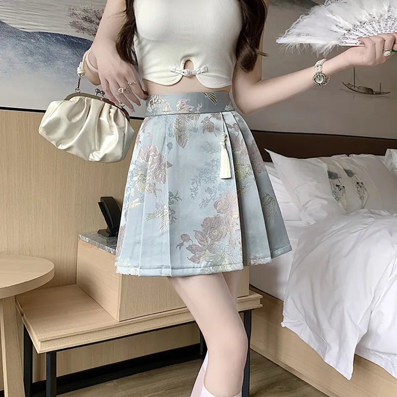 Garbege Casual Short Skirts Women's-13