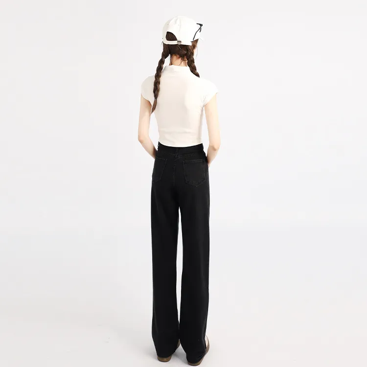 Garbege Jeans Women's Black-2