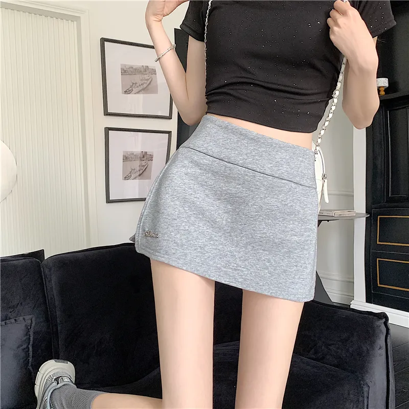 Garbege Casual Short Skirts Women's-15