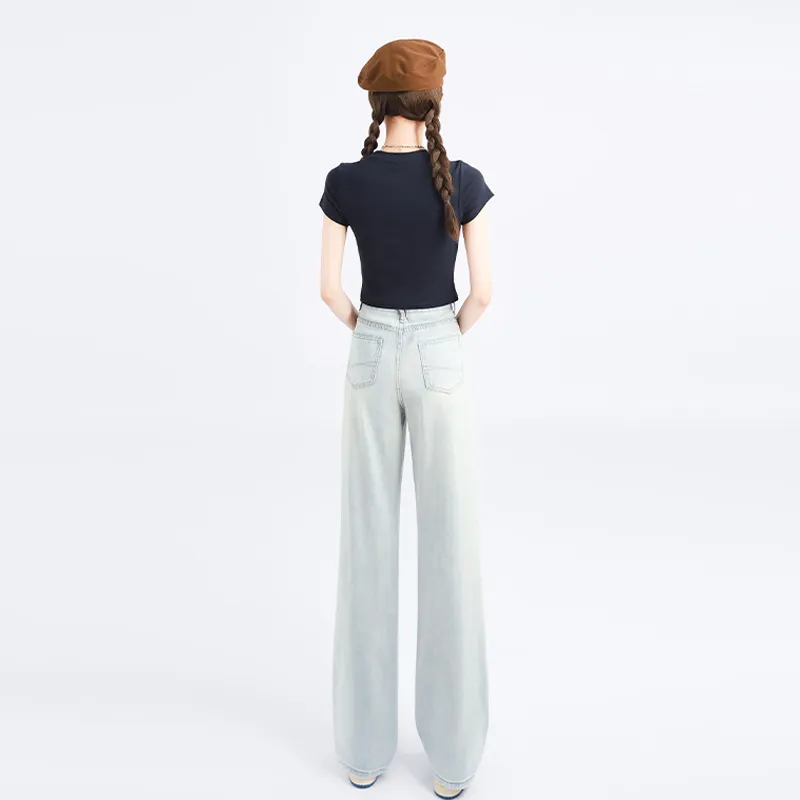 Garbege Jeans Women's Light Blue-2