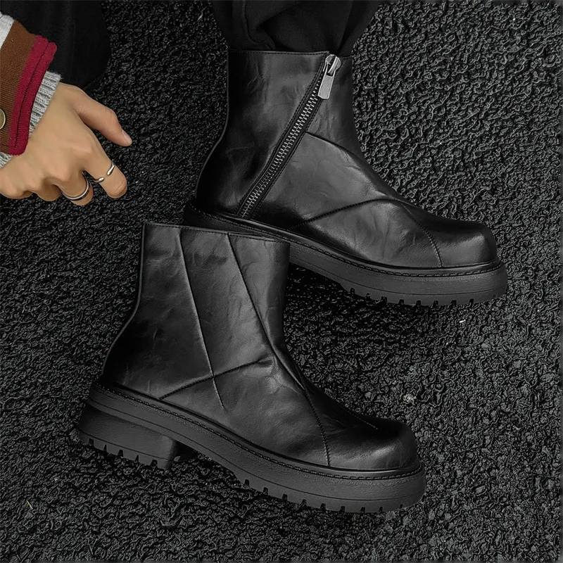 Seasonal Products Ankle Boots Unisex Black-7