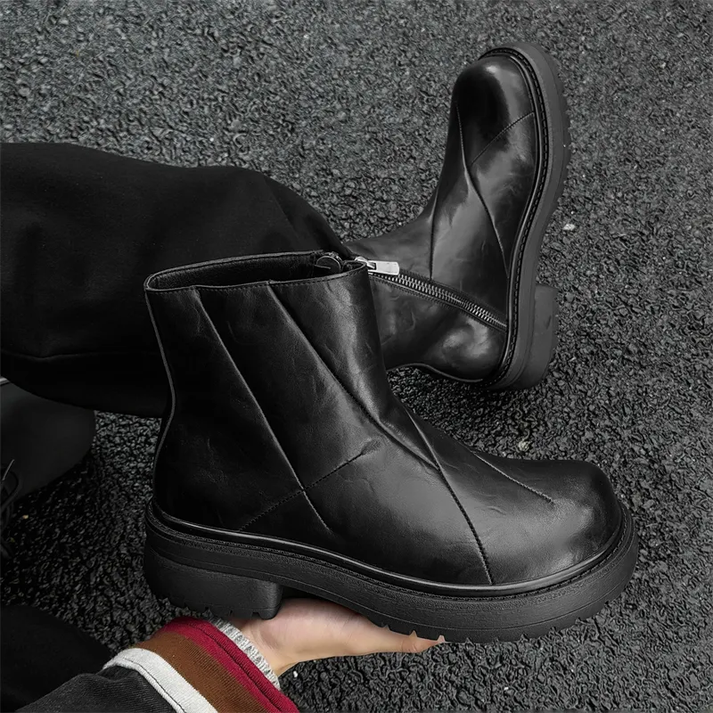 Seasonal Products Ankle Boots Unisex Black-3