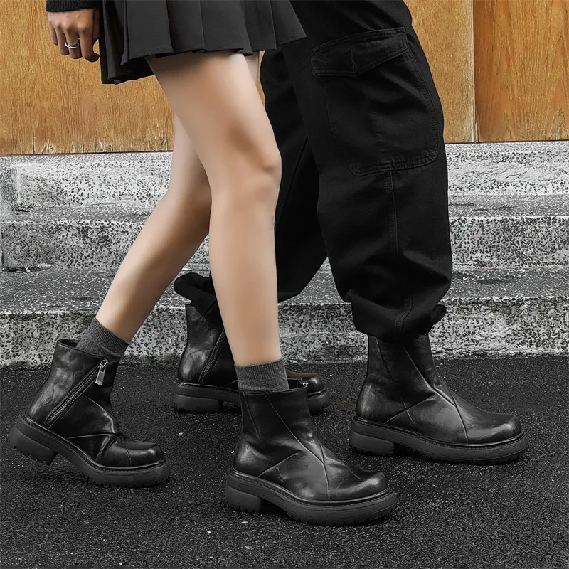 Seasonal Products Ankle Boots Unisex Black-9