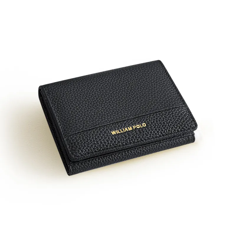 WilliamPOLO Cow Leather Wallet Women's Multicolor-1