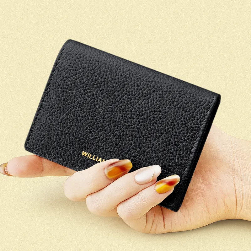 WilliamPOLO Cow Leather Wallet Women's Multicolor-4