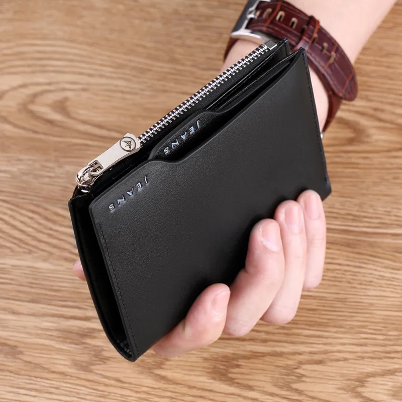 WilliamPOLO Cow Leather Wallet Men's Multicolor-3