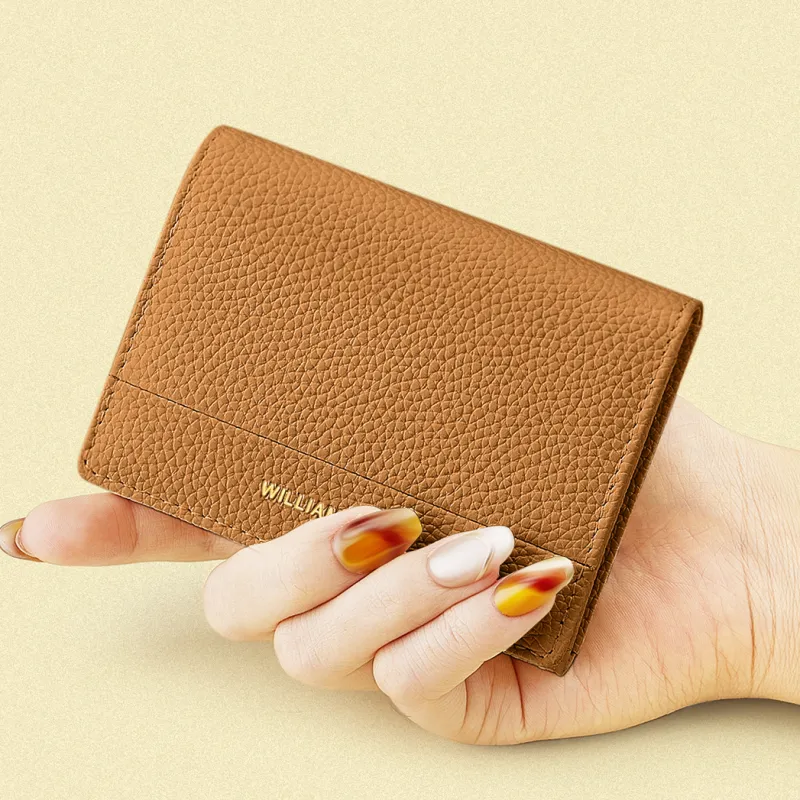 WilliamPOLO Cow Leather Wallet Women's Multicolor-18