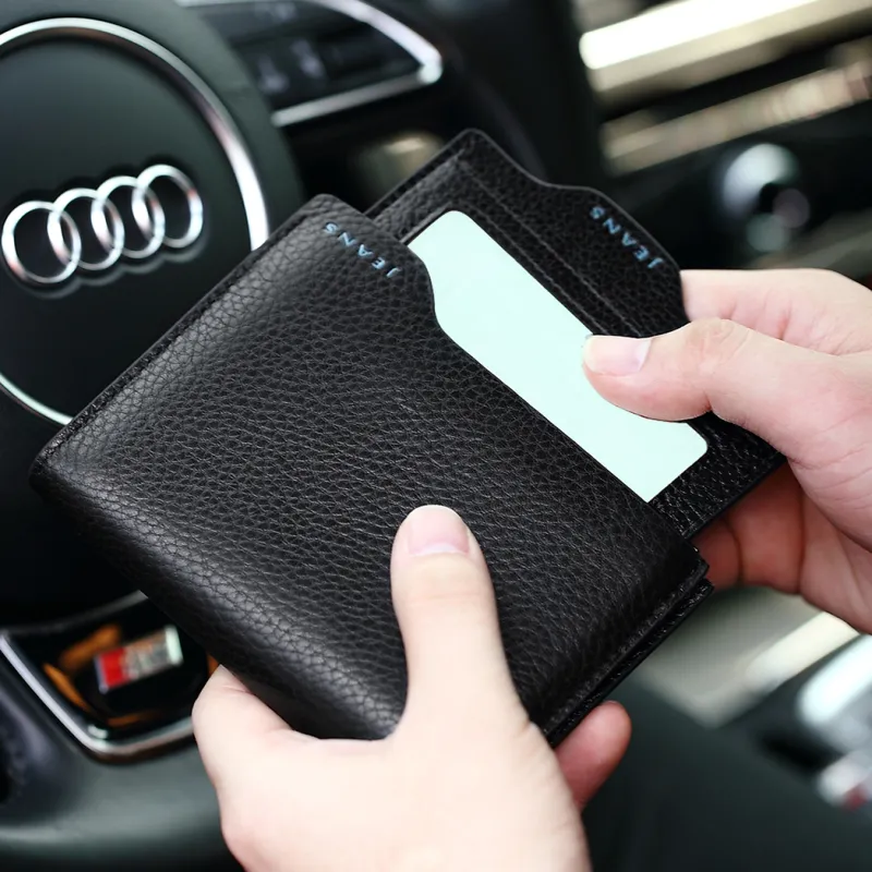 WilliamPOLO Cow Leather Wallet Men's Multicolor-15