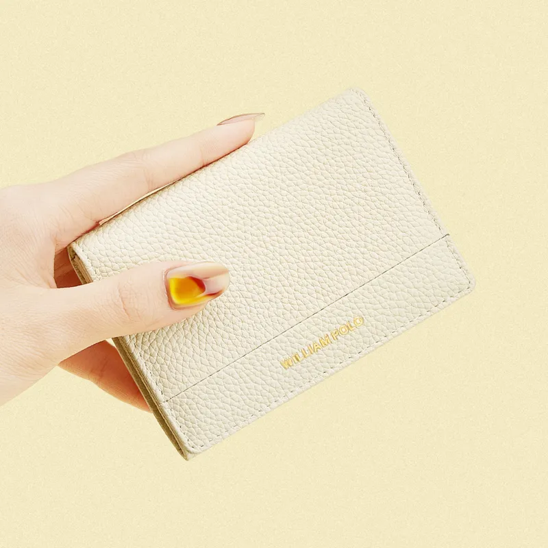 WilliamPOLO Cow Leather Wallet Women's Multicolor-11