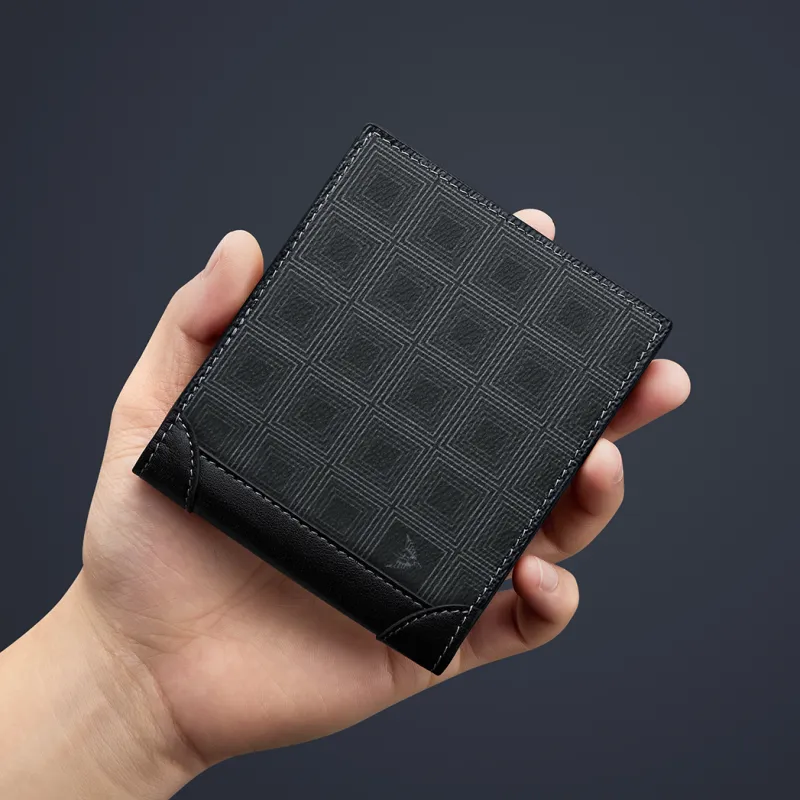 WilliamPOLO PVC Wallet Men's Black-5