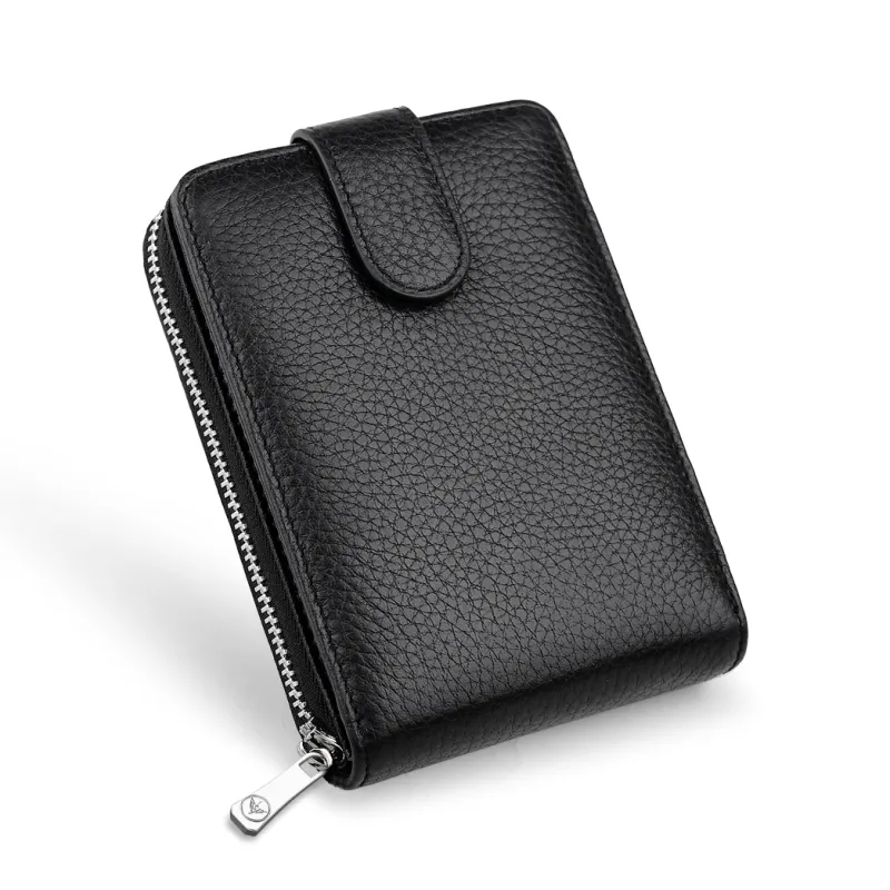 WilliamPOLO Cow Leather Multifunction Trunk Card Wallet With Driving License Holder And Bag Regular Unisex Multicolor-1