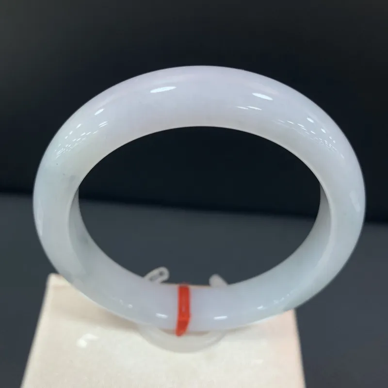 Green Waves Glutinous Jade Jadeite Bangles Women's-1