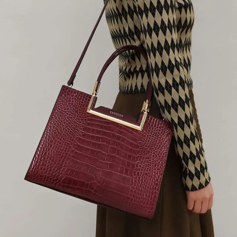 COMELY Cow Leather Handbags Shoulder Bag Crossbody Bag Regular Women's Burgundy-1