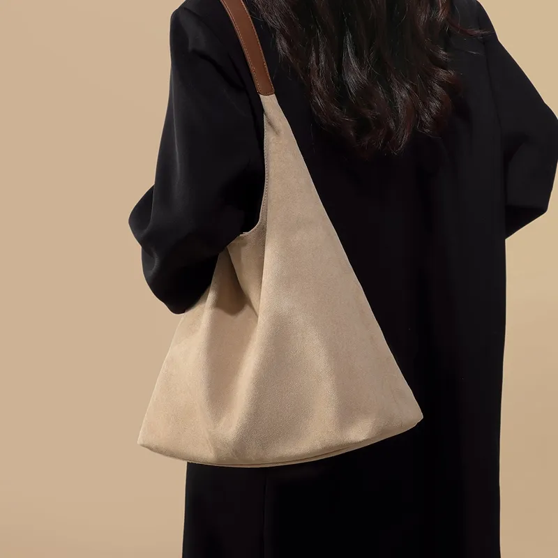 COMELY Synthetic Leather Tote Bag, Shopping Bag, Handbag, Shoulder Bag, Laptop Bag Women's Ecru-4