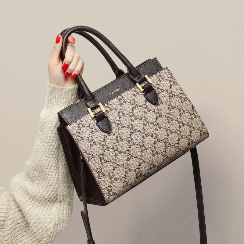 COMELY Synthetic Leather Shoulder Bag, Crossbody Bag, Handbag Regular Women's Coffee-20