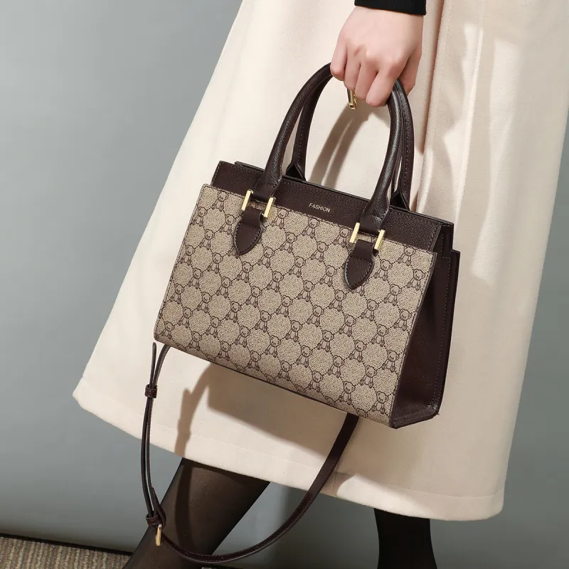 COMELY Synthetic Leather Shoulder Bag, Crossbody Bag, Handbag Regular Women's Coffee-21