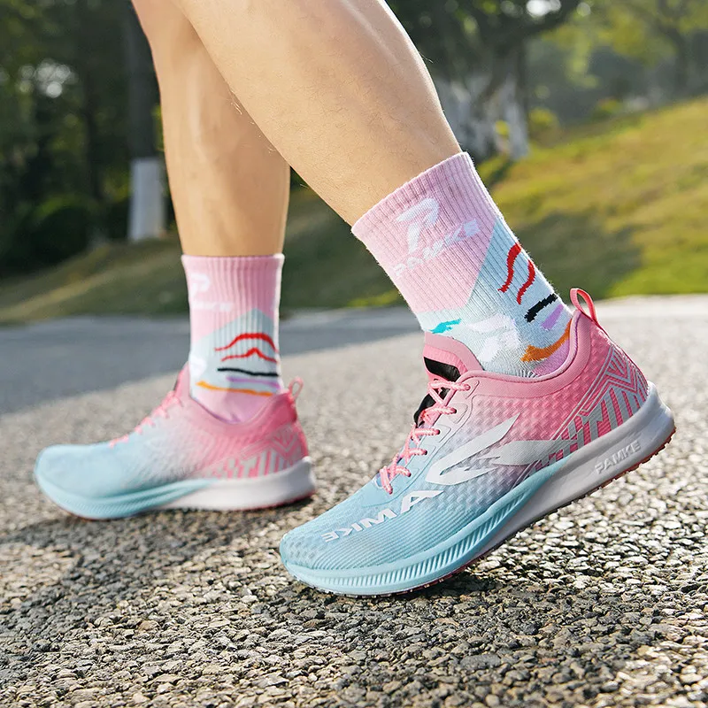 PANKE Cushioning Anti Slip And Wear Resistant Lightweight Rebound Full Length Carbon Plate Running Shoes Unisex-6