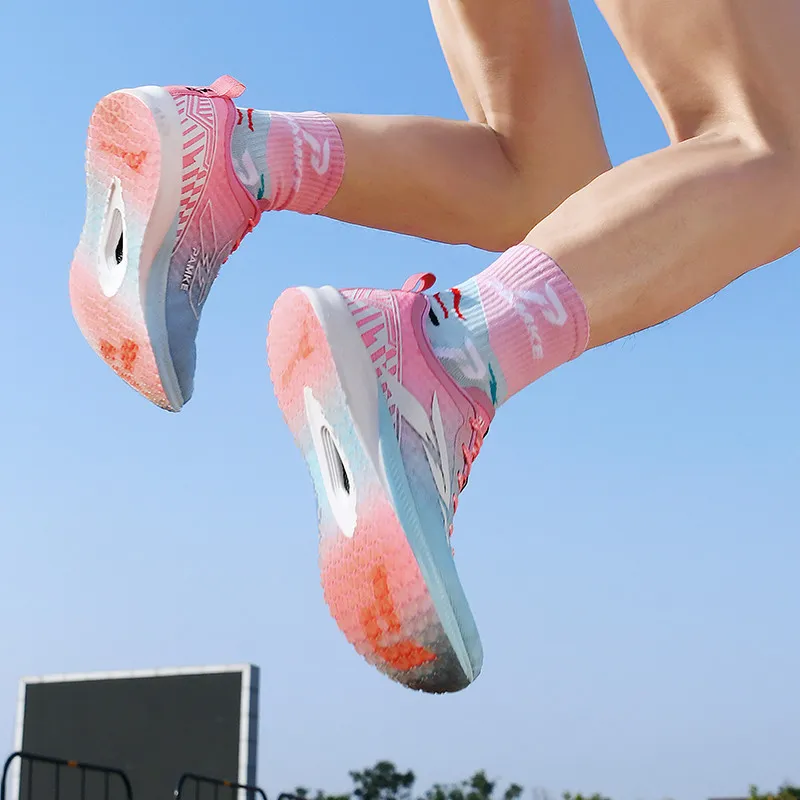 PANKE Cushioning Anti Slip And Wear Resistant Lightweight Rebound Full Length Carbon Plate Running Shoes Unisex-11
