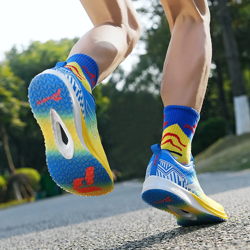 PANKE Cushioning, Slip Resistant, Abrasion Resistant, Breathable Carbon Plate Technology Running Shoes Unisex-5
